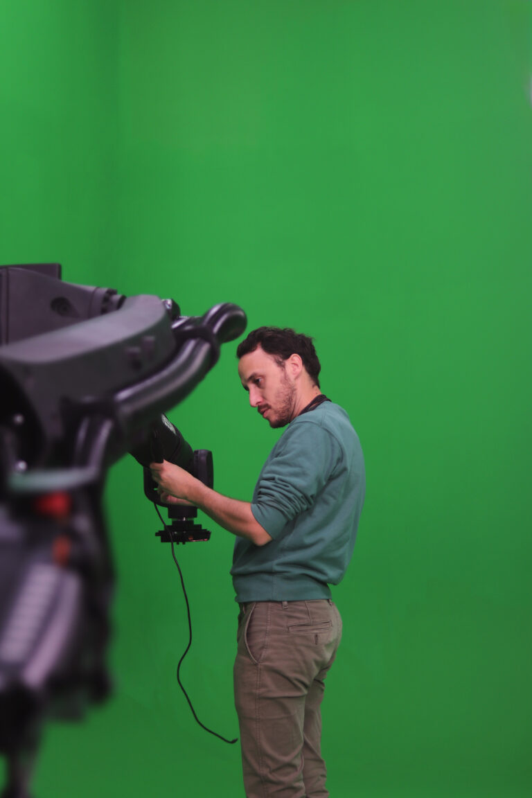 spline -tournage-fond-vert-motion-control